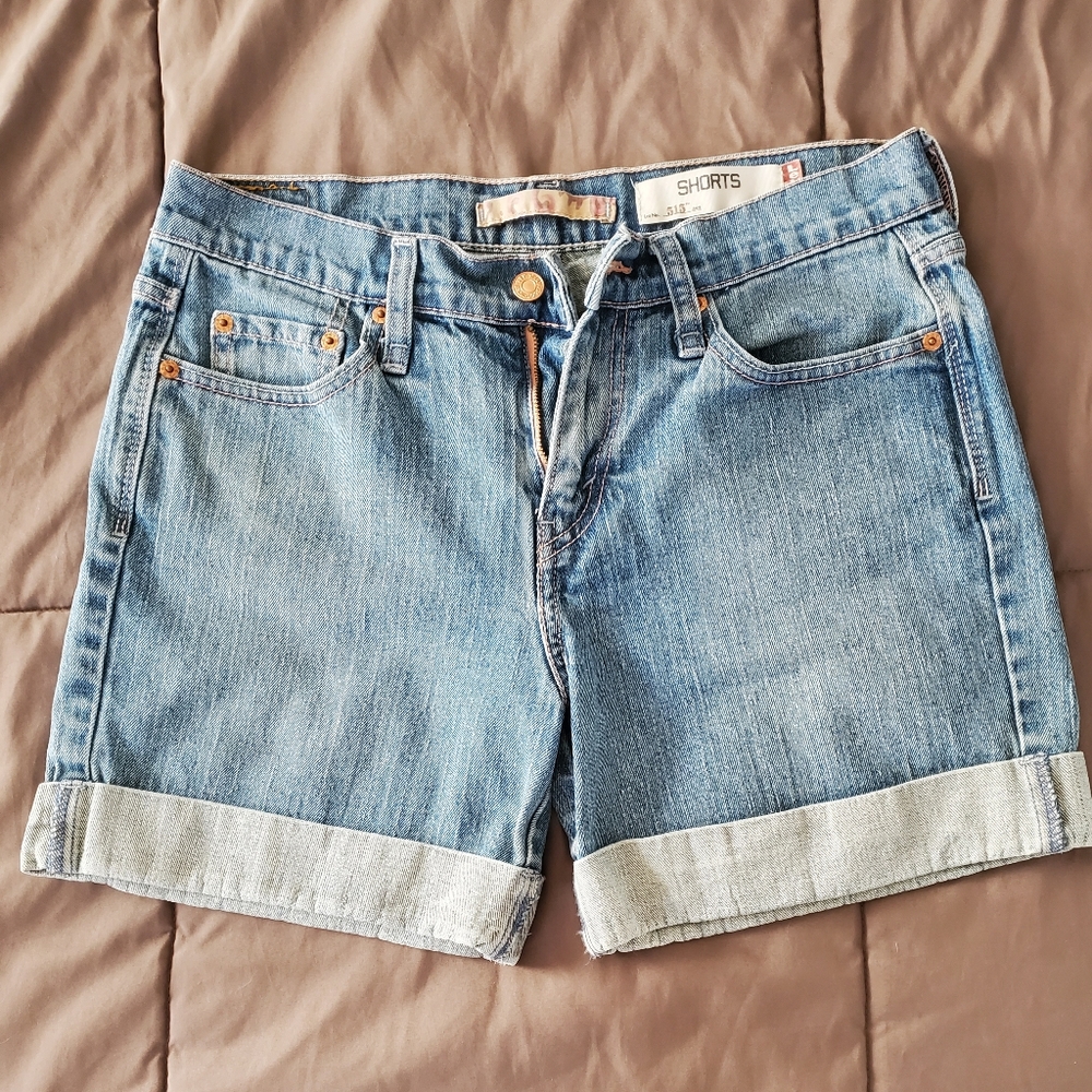 Levi's 515 Cuffed Jean Shorts